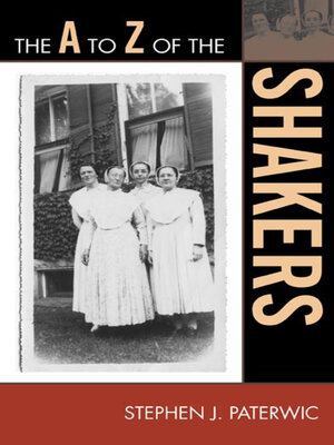 cover image of The a to Z of the Shakers